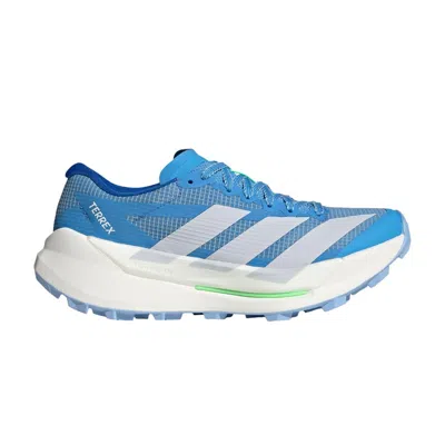 Pre-owned Adidas Originals Adidas Wmns Trail Terrex Agravic Trail 'blue Burst Dash Grey Lime Burst' | Women's Size 8.5