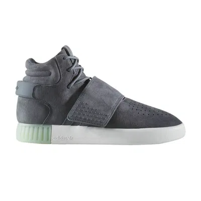 Pre-owned Adidas Originals Adidas Wmns Tubular Invader Strap 'onix Ice Green' | Grey | Women's Size 9 In Gray