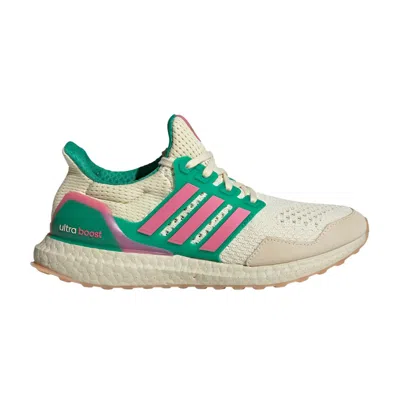 Pre-owned Adidas Originals Adidas Wmns Ultraboost 1.0 'off White Pink Fusion Court Green' | Cream | Women's Size 5.5