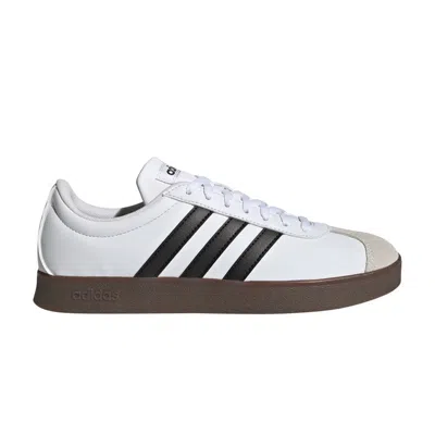Pre-owned Adidas Originals Adidas Wmns Vl Court Base 'white Black Gum' | Women's Size 9.5
