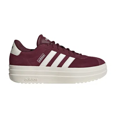 Pre-owned Adidas Originals Adidas Wmns Vl Court Bold 'maroon' | Red | Women's Size 8.5