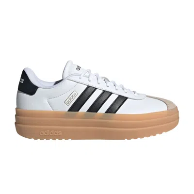 Pre-owned Adidas Originals Adidas Wmns Vl Court Bold 'white Black Gum' | Women's Size 7.5