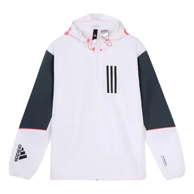 Adidas Originals Adidas W.n.d. Sports Stylish Hooded Jacket White