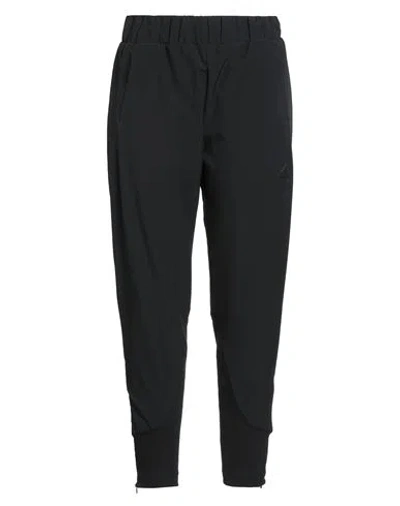 Adidas Originals Adidas Woman Pants Black Size M Recycled Polyester, Elastane, Cotton