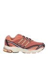 Adidas Originals Adidas Woman Sneakers Rust Size 4.5 Textile Fibers, Leather In Red