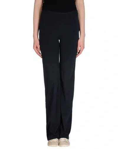 Adidas Originals Adidas Woman Sweat Pants Midnight Blue Size 10 Polyamide, Elastane In Black