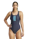 Adidas Originals Adidas Women's 3-stripes V-back Swimsuit