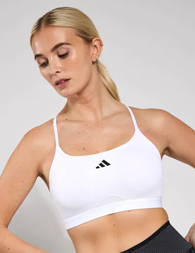 Adidas Originals Adidas Women's Aeroreact Training 3-stripes Sports Bra
