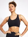 Adidas Originals Adidas Women's All Me Medium-support Sports Bra In Black