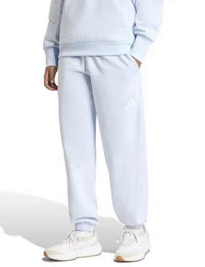 Adidas Originals Adidas Women's All Szn Fleece Loose Joggers In Blue
