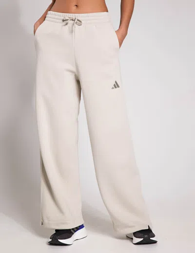 Adidas Originals Adidas Women's All Szn Fleece Loose Wide-leg Pants