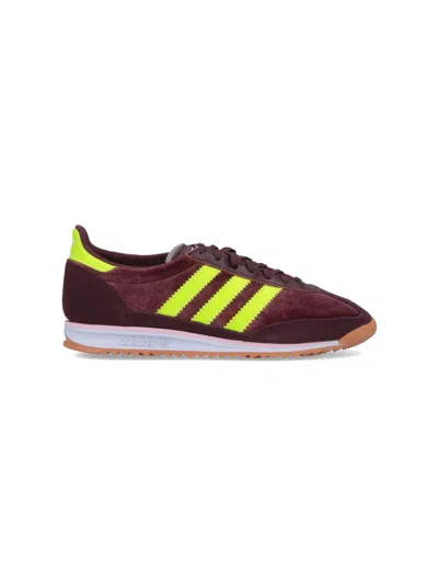 Adidas Originals Adidas Women's Bright Leather Sneakers In Red