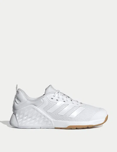 Adidas Originals Adidas Dropset 3 Gfx Training Shoe In White