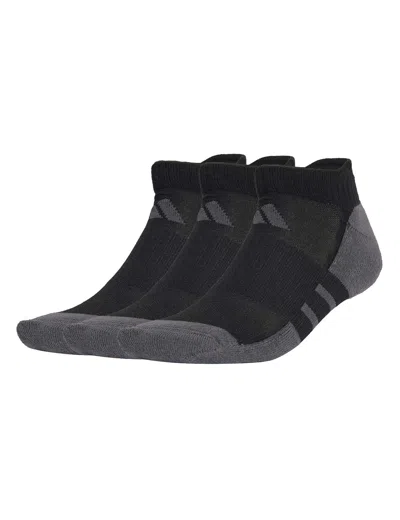 Adidas Originals Adidas Women's Essentials Climacool Low Cut Socks 3 Pairs In Black