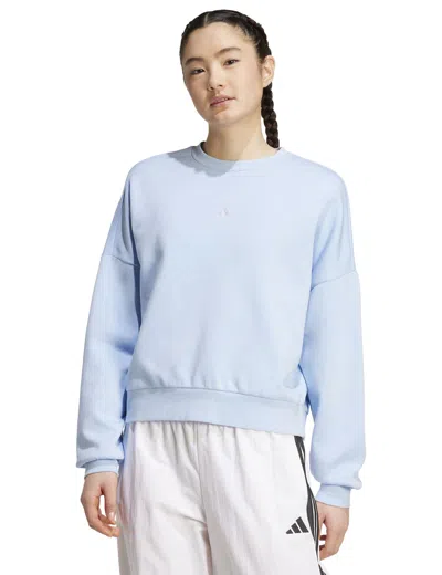 ADIDAS ORIGINALS ADIDAS WOMEN'S ESSENTIALS SMALL LOGO FEELCOZY SWEATSHIRT