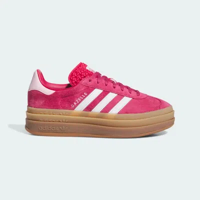 Pre-owned Adidas Originals Adidas Women's Gazelle Bold Shoes Sneakers - Wild Pink (id6997)