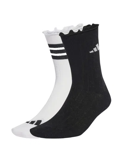 Adidas Originals Adidas Women's Glow Sock 2 Pack In Black