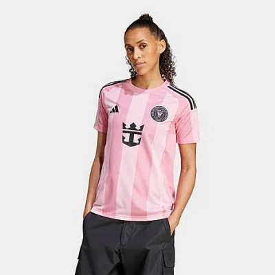 Adidas Originals Adidas Soccer Inter Miami 2025 Home Jersey In Easy Pink