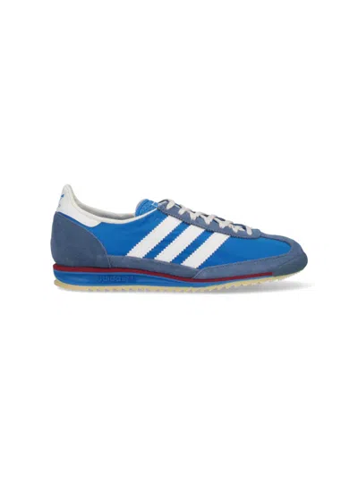 Adidas Originals Adidas Women's Leather Sneakers In Blue