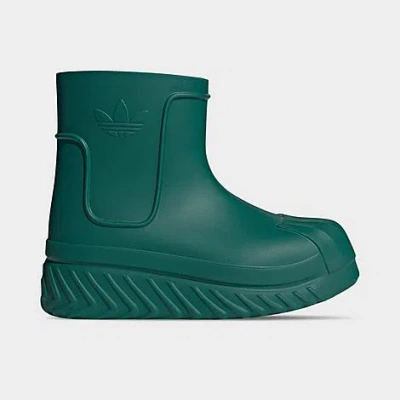 Adidas Originals Adidas Women's Originals Adifom Superstar Boot Shoes In Collegiate Green/core Black/collegiate Green