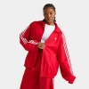 Adidas Originals Adidas Women's Originals Primeblue Sst Track Jacket In Red