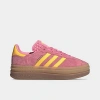 Adidas Originals Gazelle Bold "bliss Pink Spark" Sneakers In Bliss Pink/spark/bliss Pink