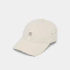 Adidas Originals Adidas Women's Originals Relaxed Mini Logo Strapback Hat In Wonder White/trace Brown