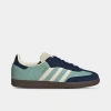 Adidas Originals Womens  Samba Og In Hazy Green/cream White/night Indigo