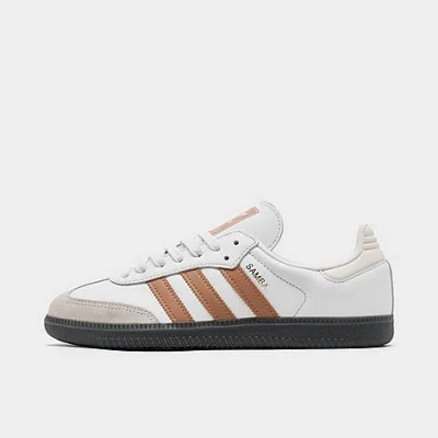 Adidas Originals Adidas Women's Originals Samba Og Casual Shoes In White/wonder Mauve/off White