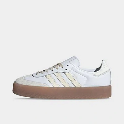 Adidas Originals Adidas Women's Originals Sambae Casual Shoes In White/wonder White/off White