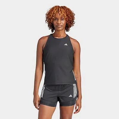 Adidas Originals Adidas Own The Run Tank Top In Black