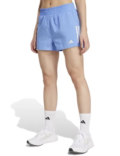 Adidas Originals Adidas Women's Own The Run Shorts In Blue