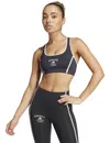Adidas Originals Adidas Women's Powerimpact Medium Support Heritage Sports Bra In Black