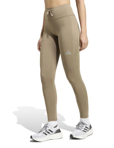 Adidas Originals Adidas Women's Run Essentials Full Length Leggings In Green