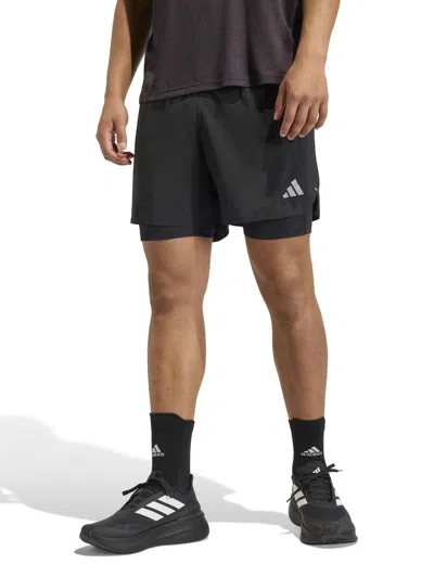 Adidas Originals Adidas Women's Running Essentials 2in1 Shorts In Black