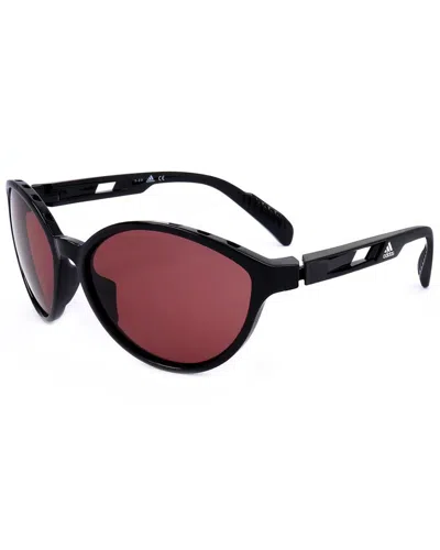 Adidas Originals Adidas Women's Sp0012 61mm Sunglasses In Black