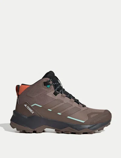 Adidas Originals Adidas Women's Terrex Skychaser Ax5 Mid Gore-tex Hiking Shoes In Brown