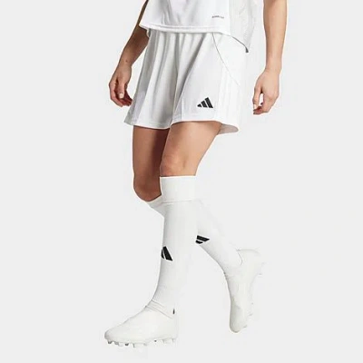 Adidas Originals Adidas Women's Tiro 24 Soccer Shorts In White/white
