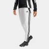 Adidas Originals Women's Tiro 24 Slim-fit Training Pants In White/black 
