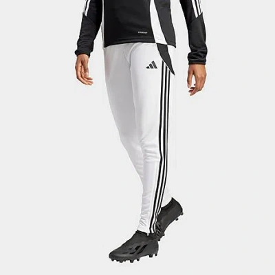 Adidas Originals Women's Tiro 24 Slim-fit Training Pants In White/black 