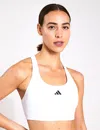 Adidas Originals Hyperglam Medium Support Bra In White