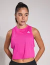 Adidas Originals Adidas Women's Train Essentials Boxy Workout Tank Top In Pink