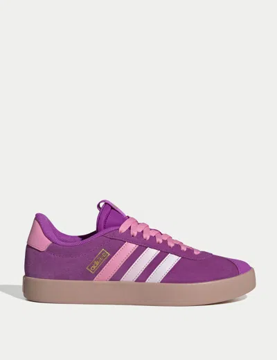 Adidas Originals Adidas Women's Vl Court 3.0 Trainers In Purple