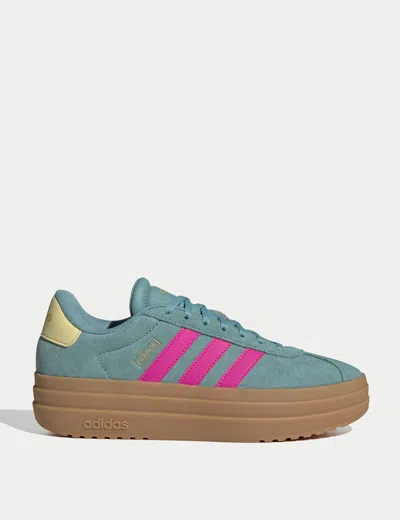 Adidas Originals Adidas Women's Vl Court Bold Trainers In Blue