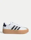 Adidas Originals (wmns) Adidas Vl Court Bold 'white Black Beige'