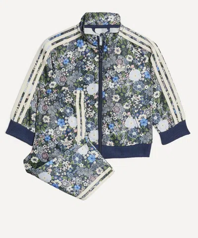 Adidas Originals Adidas Women's X Liberty London Kids Firebird Tracksuit In Blue