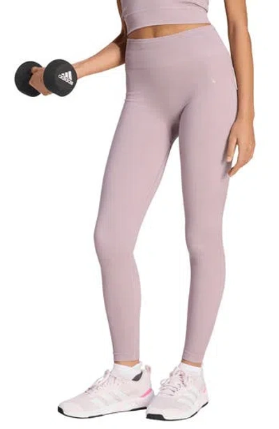 Adidas Originals Adidas Workout Essentials Full Length Knit Leggings In Multi