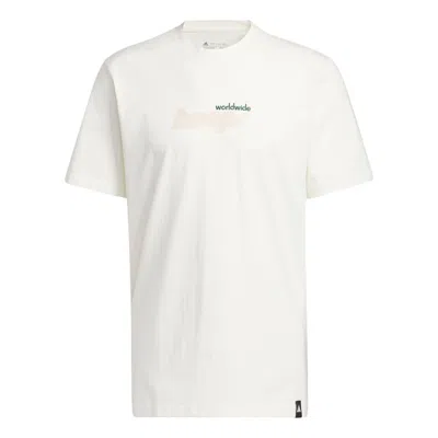 Adidas Originals Adidas Worldwide Hoops Story T-shirt 'off White'