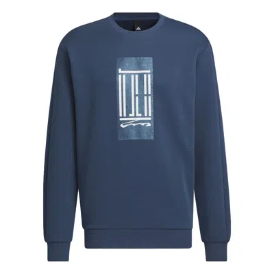 Adidas Originals Adidas Wuji Crew Sweatshirt 'teal' In Blue