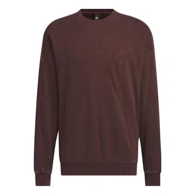 Adidas Originals Adidas Wuji Dye Crew Sweatshirt 'copper' In Brown